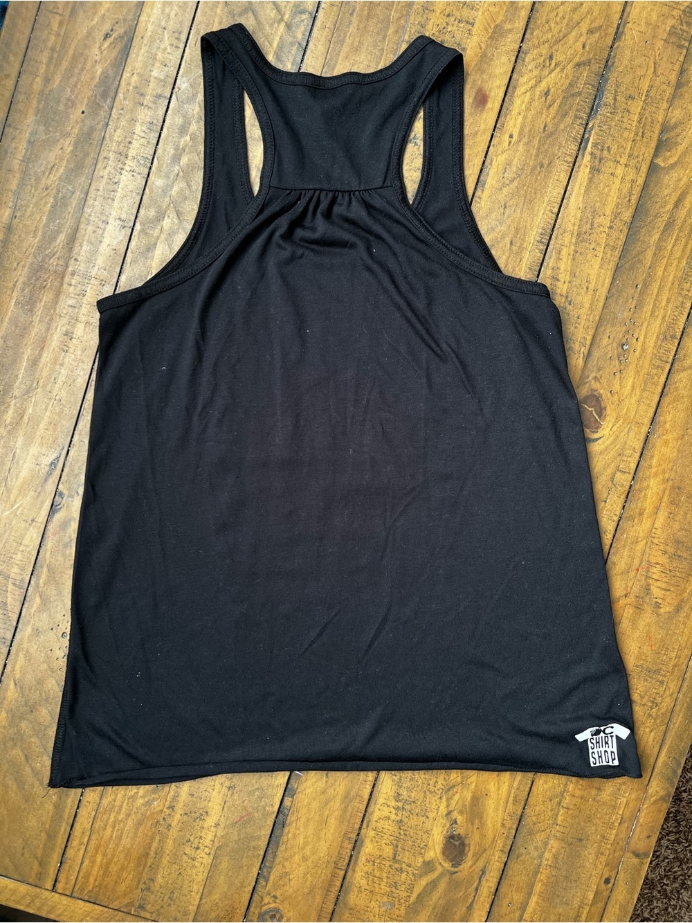 Luke Bryan Black Tank Top with Racerback Detail - Picture 2 of 3